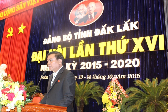 Bế mạc Đại hội đại biểu Đảng bộ tỉnh Đắk Lắk